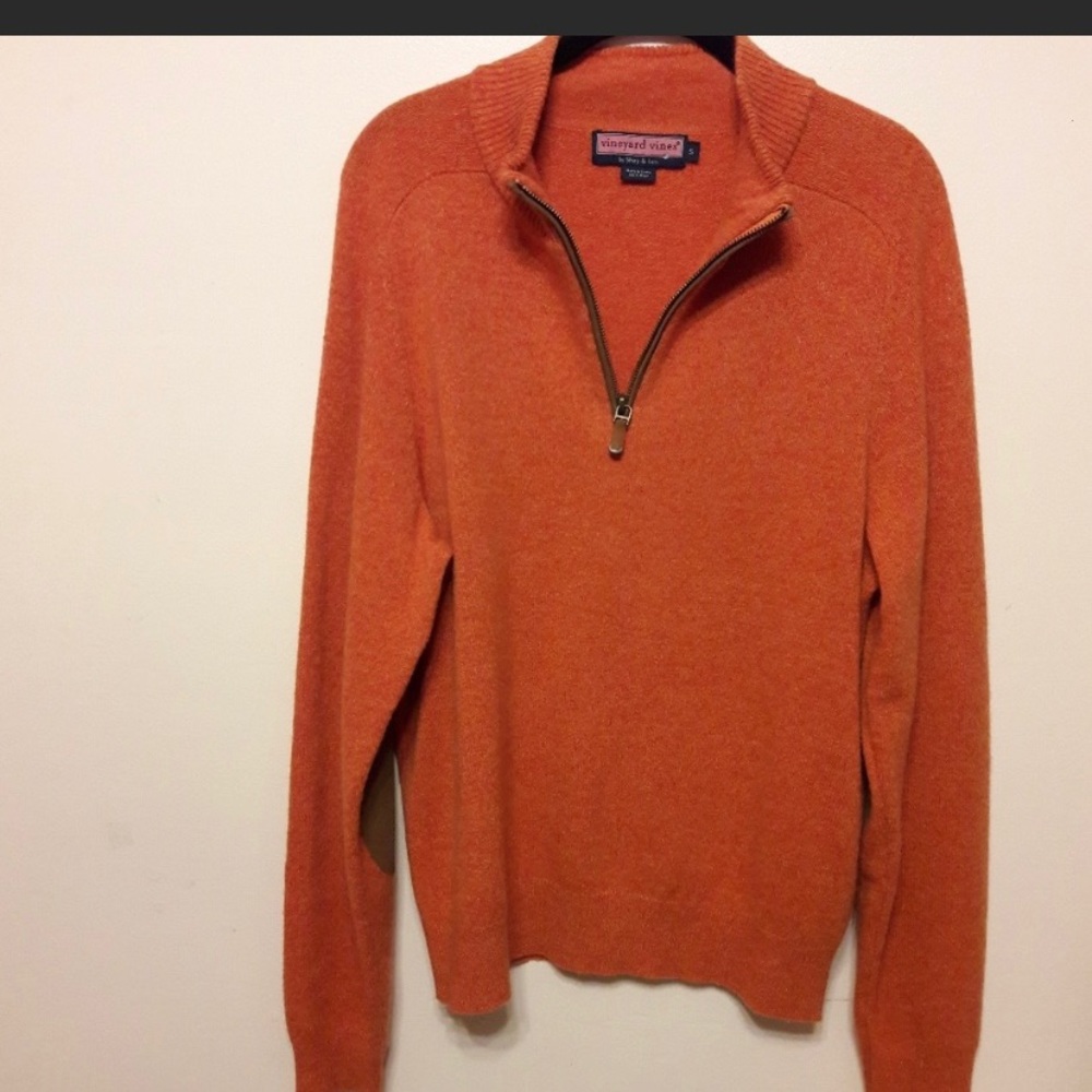 Vineyard Vines Wool Quarter Zip